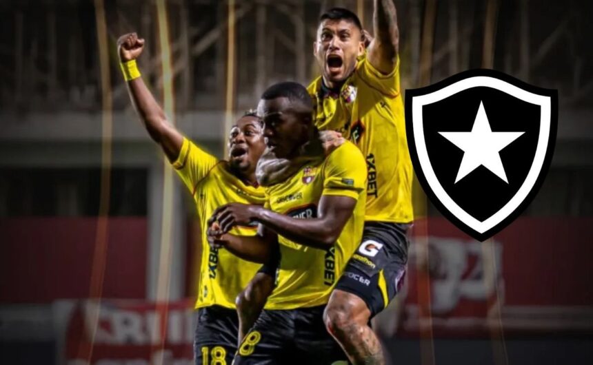 Barcelona vs. Botafogo El once que alista Cesar F César Farías define la alineación titular de Barcelona SC para enfrentar a Botafogo en el duelo de ida de la fase 3 de la Copa Libertadores.