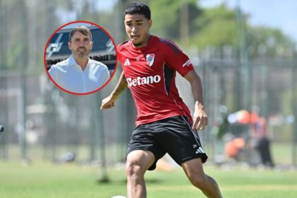 Chacho Coudet DT de River Plate tomo una contund El estratega Eduardo Coudet ya habría definido su primera gran determinación sobre el futuro del joven talento ecuatoriano Kendry Páez.