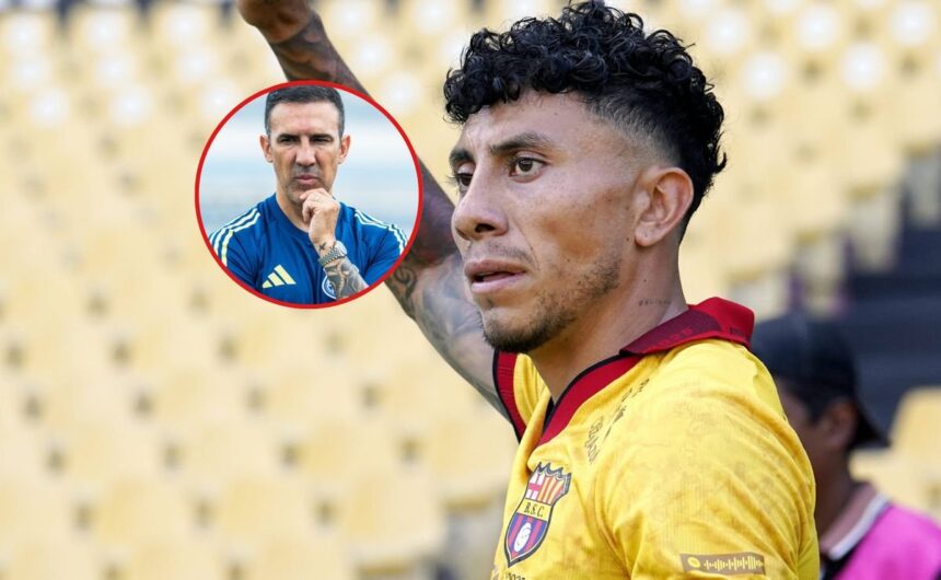 Con solo 3 palabras Joao Rojas capitan de Barcelo El capitán de Barcelona SC, Joao Rojas, no se guardó nada y expresó su descontento hacia la labor de Vicente Sánchez en el club canario.