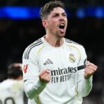 Desatado Fede Valverde gol o asistencia cada 105 El volante del Real Madrid, Fede Valverde, registra una participación directa en el marcador cada 105 minutos desde el 1 de enero.