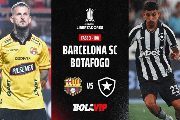 EN VIVO Y GRATIS Barcelona SC vs Botafogo por la Sigue el minuto a minuto de Barcelona SC frente a Botafogo por la Fase 3 de la Copa Libertadores. El Ídolo busca un lugar en la fase de grupos.