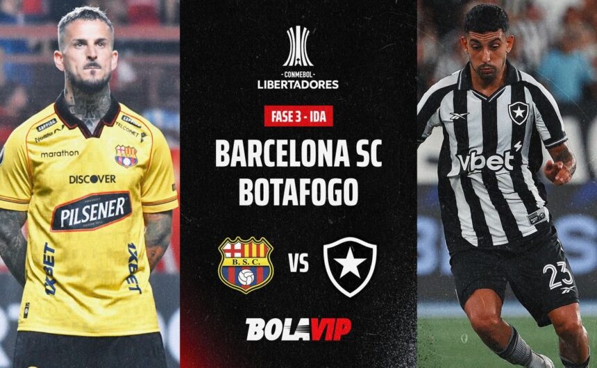 EN VIVO Y GRATIS Barcelona SC vs Botafogo por la Sigue el minuto a minuto de Barcelona SC frente a Botafogo por la Fase 3 de la Copa Libertadores. El Ídolo busca un lugar en la fase de grupos.