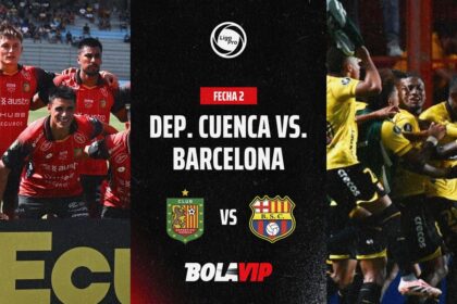 EN VIVO Y GRATIS Deportivo Cuenca vs. Barcelona po Sigue el minuto a minuto del emocionante duelo entre el 'Expreso Austral' y el 'Ídolo' por la segunda jornada del fútbol ecuatoriano. ¡No te lo pierdas!