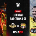 EN VIVO Y GRATIS Libertad vs Barcelona SC por la Barcelona SC visita a Libertad en Loja buscando tres puntos vitales en la LigaPro. Entérate de los pormenores de este emocionante encuentro.