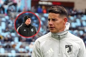 El tecnico de Minnesota United saco a la luz que l Pese a la derrota 6-0, el técnico Cameron Knowles resaltó el estreno de James con la camiseta del Minnesota United en la MLS.