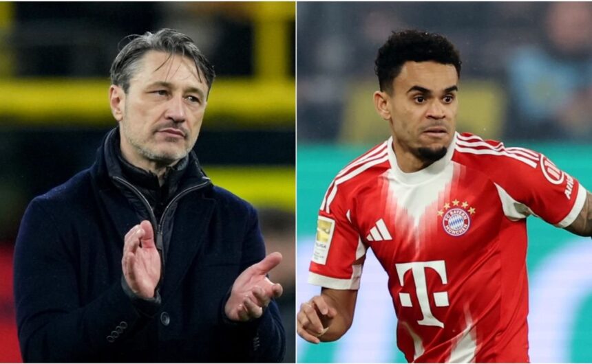 El tecnico del Borussia Dortmund reconoce la frust Niko Kovac, entrenador del Borussia Dortmund, mostró su frustración ante el nivel de Luis Díaz en el clásico alemán frente al Bayern Múnich.