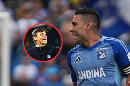 Fabian Bustos DT de Millonarios confirmo lo que El cuerpo técnico del conjunto 'Embajador' ratificó la recaída física del histórico delantero Radamel Falcao García, generando incertidumbre en Colombia.