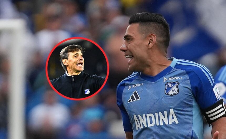 Fabian Bustos DT de Millonarios confirmo lo que El cuerpo técnico del conjunto 'Embajador' ratificó la recaída física del histórico delantero Radamel Falcao García, generando incertidumbre en Colombia.