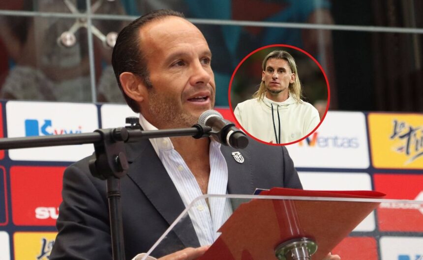 Francisco Egas presidente de la FEF le mete pres Francisco Egas, presidente de la FEF, envió un mensaje contundente a Sebastián Beccacece sobre la obligación de llevar a la Tri al Mundial 2026.