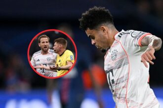 Harry Kane desafia la logica y sale a defender en El capitán inglés Harry Kane defendió a Luis Díaz tras ver su segunda tarjeta roja con el Bayern Múnich, destacando su compromiso con el equipo.