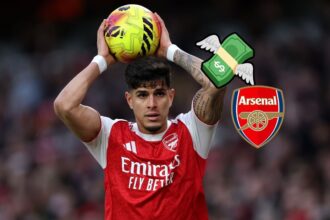 Le sale barato a Arsenal Lo compran por 50 millon El defensor ecuatoriano Piero Hincapié está en la órbita del Arsenal inglés, que planea una oferta millonaria por la joya del Bayer Leverkusen.