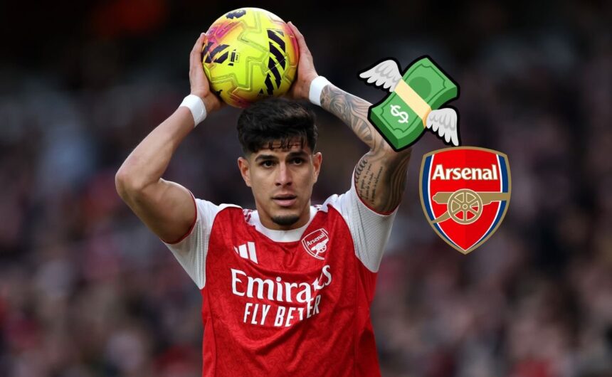 Le sale barato a Arsenal Lo compran por 50 millon El defensor ecuatoriano Piero Hincapié está en la órbita del Arsenal inglés, que planea una oferta millonaria por la joya del Bayer Leverkusen.