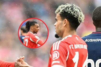 Lo primero que hizo Diaz con Olise luego de que s El colombiano Luis Díaz y el francés Michael Olise viven su primera campaña como compañeros en el Liverpool, consolidando el ataque de los Reds.