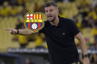 Martin Anselmi subestima a Barcelona SC con estas El entrenador Martín Anselmi generó controversia al cuestionar el nivel de Barcelona SC tras el reciente empate en la Copa Libertadores.