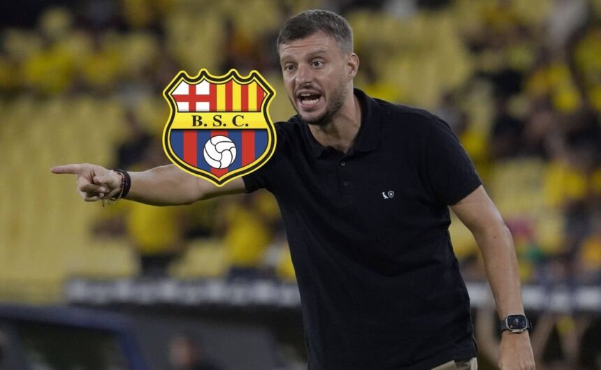Martin Anselmi subestima a Barcelona SC con estas El entrenador Martín Anselmi generó controversia al cuestionar el nivel de Barcelona SC tras el reciente empate en la Copa Libertadores.