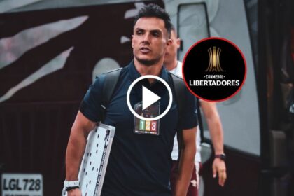 No se vio en TV El terrible punetazo que le diero El entrenador Lucas González sufrió una fuerte agresión física en la Copa Libertadores. El incidente no fue captado por la señal oficial de televisión.