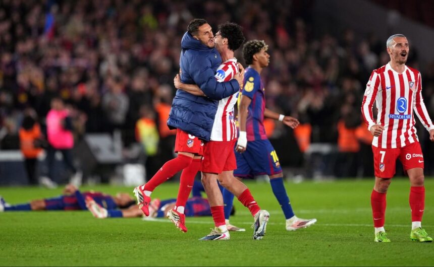Paso desapercibido la competencia a la que clasif El equipo 'colchonero' clasifica a la Final de la Copa del Rey y garantiza su presencia en la Supercopa de España tras vencer al cuadro culé.