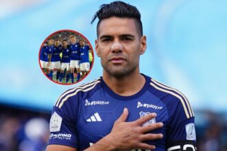 Se burlo de Nacional El contundente gesto de Rada El 'Tigre' Radamel Falcao García captó la atención de todos con su gesto tras la victoria de Millonarios frente a Nacional en el clásico colombiano.