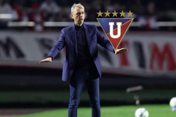 Tiago Nunes estaria en riesgo en Liga de Quito si La continuidad de Tiago Nunes como estratega de Liga de Quito está bajo la lupa. El DT brasileño necesita victorias urgentes para asegurar su permanencia.