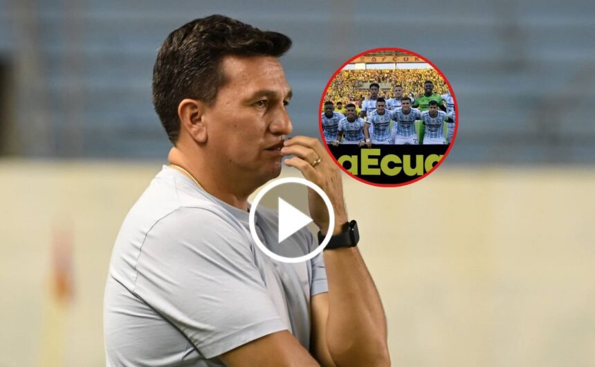 VIDEO Los terribles insultos de Pool Gavilanez a Captan en video los duros insultos del DT Pool Gavilánez contra uno de sus dirigidos en el duelo frente a Barcelona SC por la LigaPro.