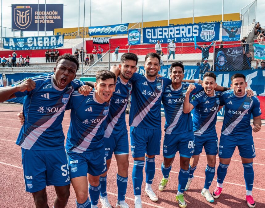 img 8161 Emelec consiguió una valiosa victoria fuera de casa tras imponerse por 3-1 a Leones del Norte en el estadio Olímpico de Ibarra. El encuentro correspondió a la tercera jornada del cuadrangular que define un cupo para la Copa Sudamericana 2027.
